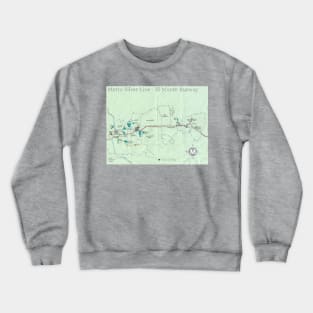 Metro Silver Line - El Monte Busway Crewneck Sweatshirt